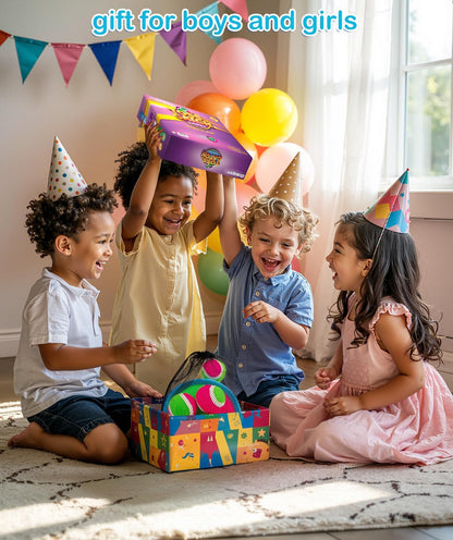 Toddler Toys Toss and Catch Ball Set Valentines Day Gifts for Kids Toddler, Toys for 3 4 5 6 7 8 Year Old Boys Girls Birthday Gift, Yard Outdoor Games for Kid Ages 4-8 8-12 Beach Pool
