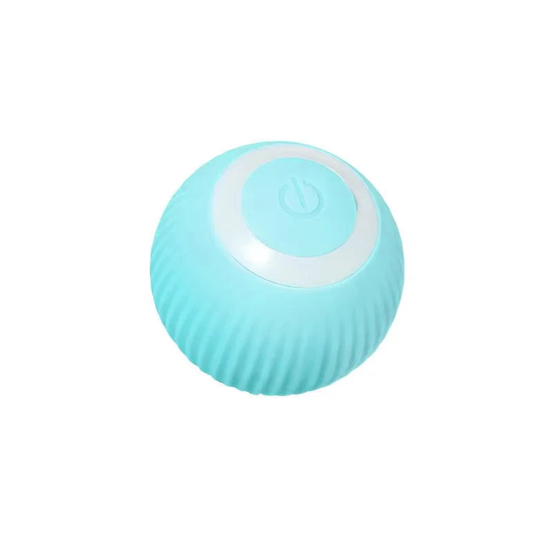 Automatic Electric Cat Ball Toy Interactive Rolling Smart Self-Moving Kitten Plaything for Indoor Cats Training and Fun